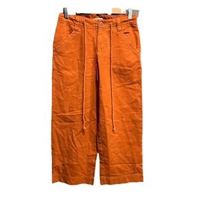 We The Free Cinnabae Bronze Corduroy Wide Leg Women's Pants Size 2
